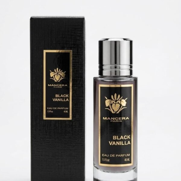 (Mancera – Black Vanilla 45ml (with box