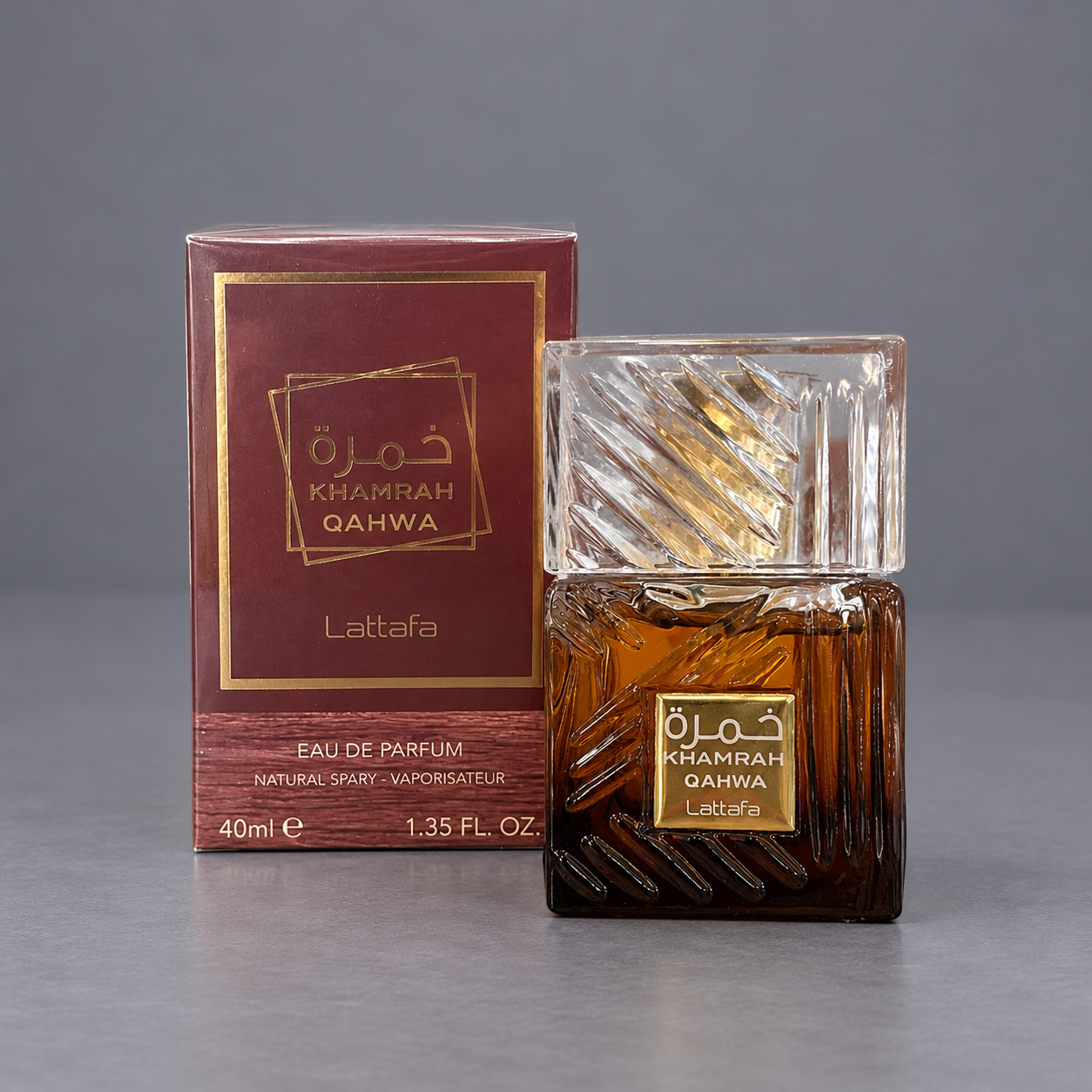 15d2f6e9-d15a-4c78-9461-c604b5905762 KHAMRAH QAHWA _ LATTAFA _ With Box (40ml) - الصورة 1