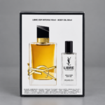 ⁦YSL _ LIBRE EDP INTENSE(90ml)+BODY OIL(50ml) _ with box⁩ - الصورة ⁦2⁩