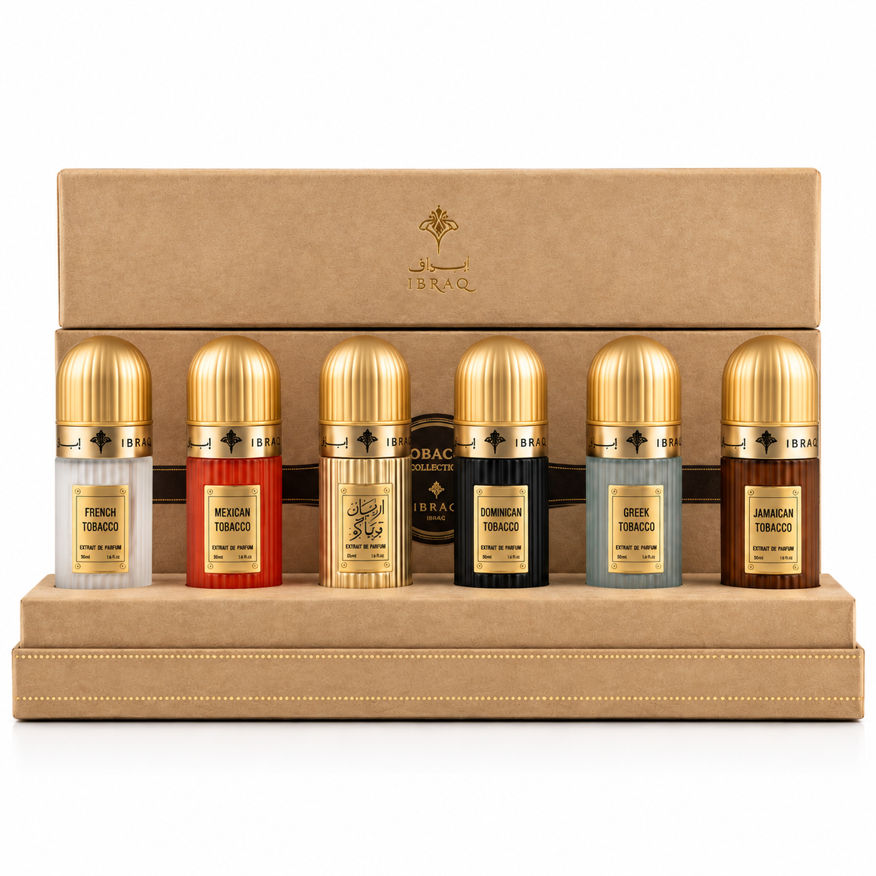 5ce87f7f-5e20-4f38-8ac9-7aec09023db5 TOBACCO COLLECTION _ With Box(6×30ML) _ ابراق - الصورة 1