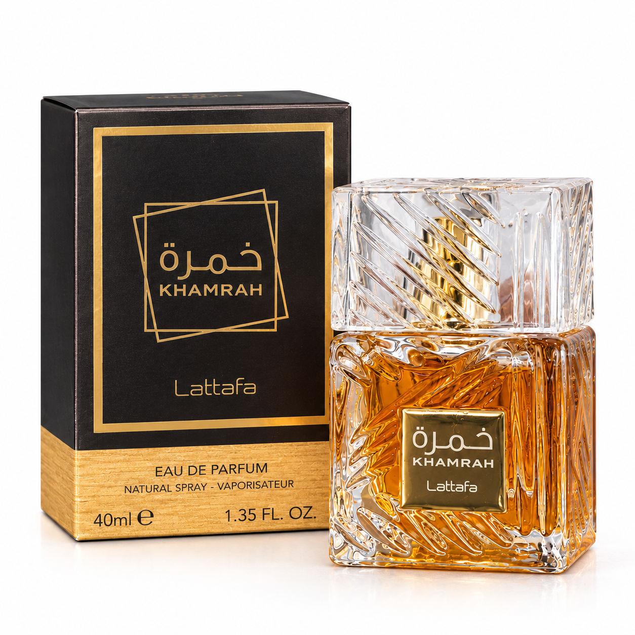 8b0126a0-378b-467d-bc4f-9395f38ab8e7 KHAMRAH _ LATTAFA _ With Box(40ml) - الصورة 1