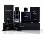 (2×100ml) BLEU DE CHANEL & DIOR SAUVAGE _ PERFUME BUNDLE _ With Box