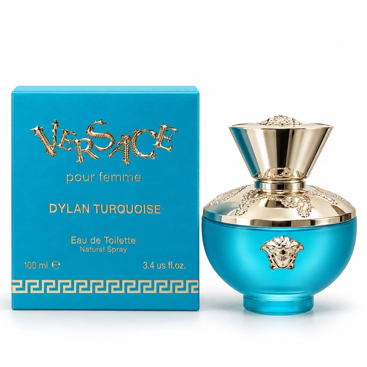 WhatsApp Image 2026-09-19 at 5.59.41 PM (5) VERSACE DYLAN TURQUOISE _ With box _ ( 100ml ) - الصورة 1