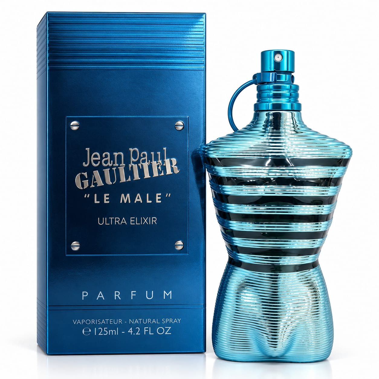WhatsApp Image 2026-09-24 at 7.06.52 PM JEAN PAUL LE MALE ULTRA ELIXIR PARFUM _ With box _ ( 125ml ) - الصورة 1