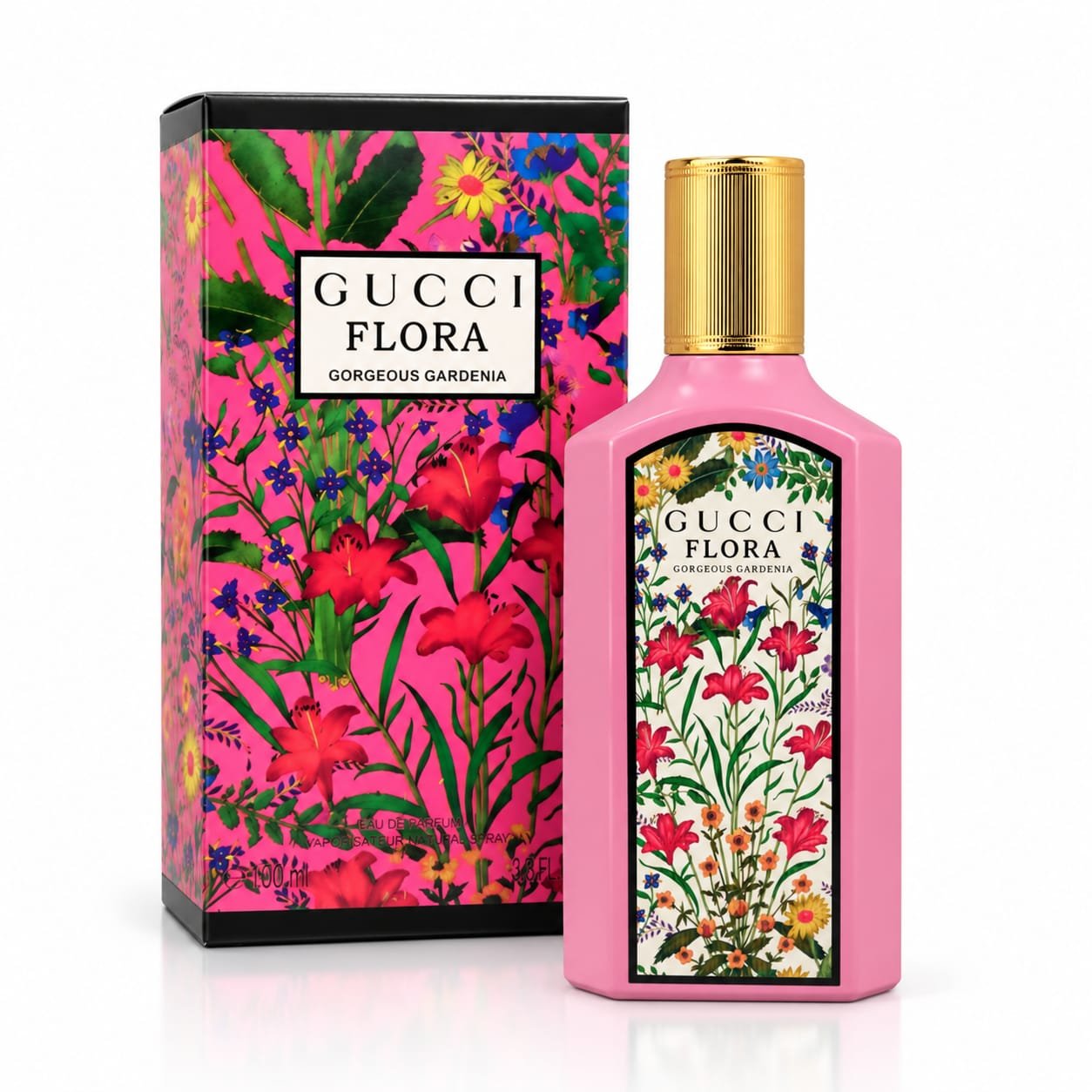 WhatsApp Image 2026-09-30 at 5.51.38 PM GUCCI _ FLORA GORGEOUS GARDENIA _ With box _ ( 100ml ) - الصورة 1