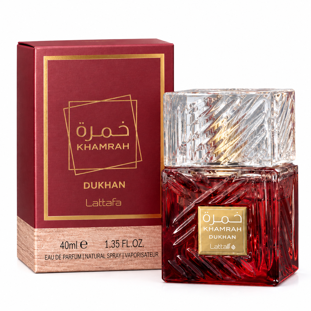 a02959cd-39e0-4ab9-a59f-ab2dd5da452b KHAMRAH DUKHAN _ LATTAFA _ With Box(40ml) - الصورة 1