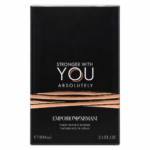 STRONGER WITH YOU ABSOLUTELY  _ EMPORIO ARMANI _With Box Super X(100ml)