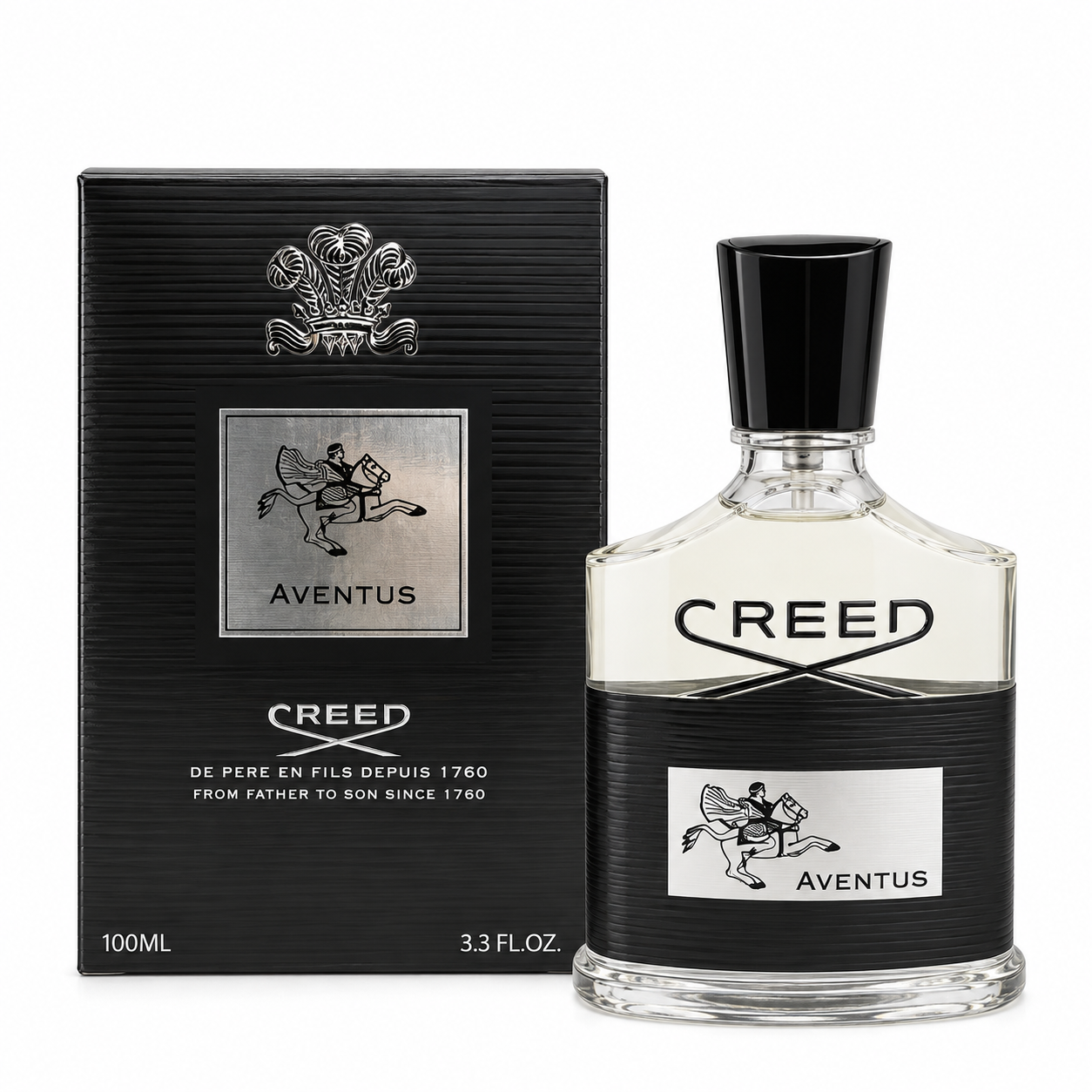 df94ea09-9dba-469e-bd4c-17fcd083c20b CREED _ AVENTUS _ With Box _ Super X(100ml) - الصورة 1