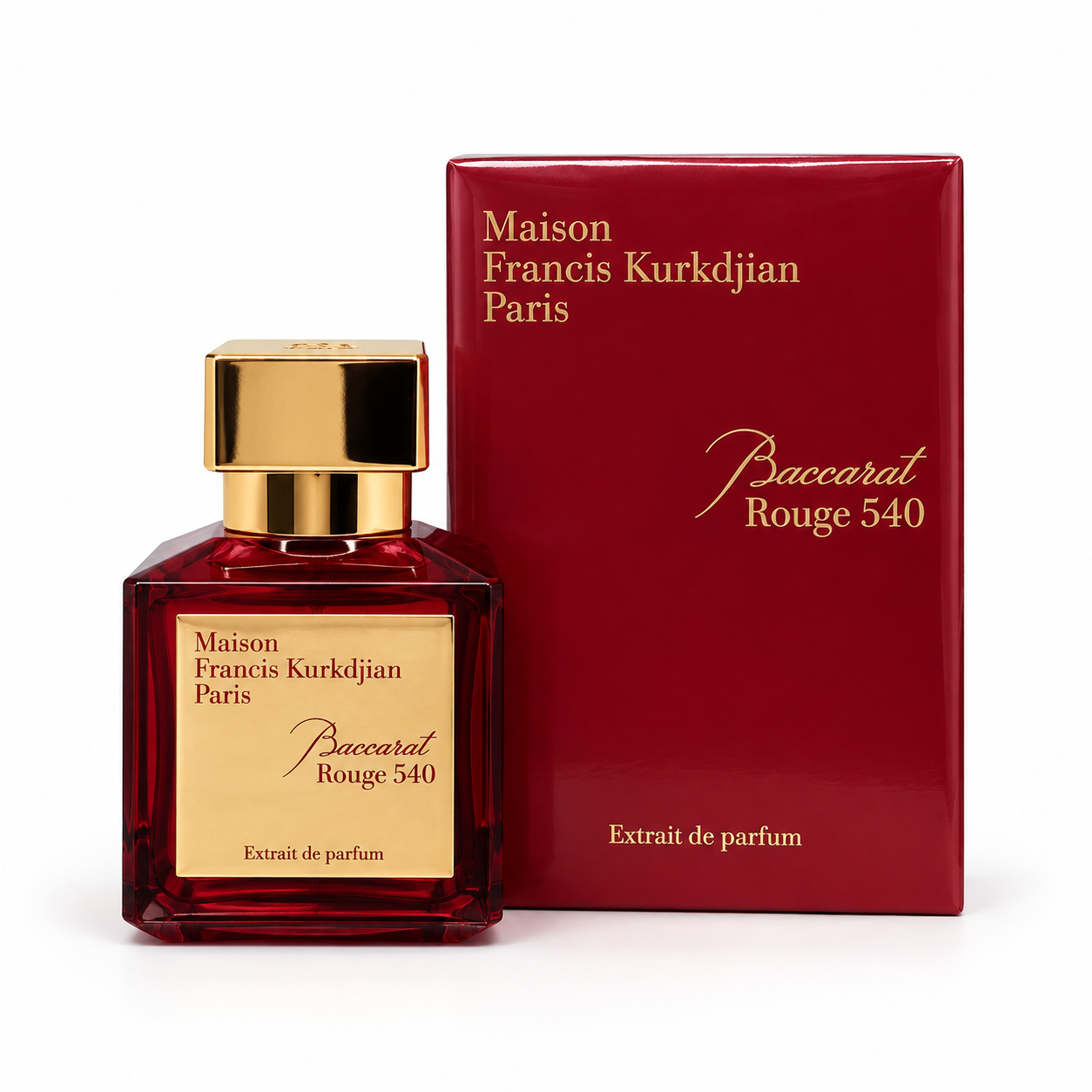 f80f2487-ef69-4b71-ac3e-3ae90bb32947 BACCARAT ROUGE RED 540 EXTRAIT _ With Box _ Super X(70ml) - الصورة 1