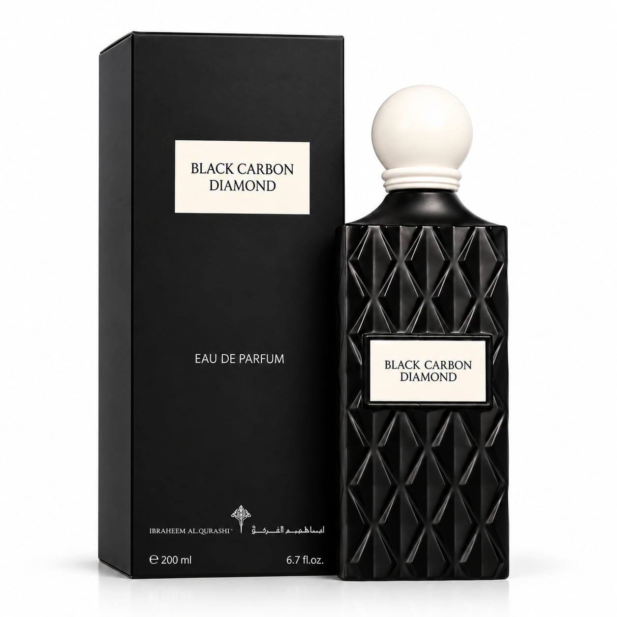 WhatsApp Image 2026-10-19 at 12.54.30 PM ( 200ml ) _ ابراق _ BLACK CARBON DIAMOND _ SUPER X _ With box - الصورة 1
