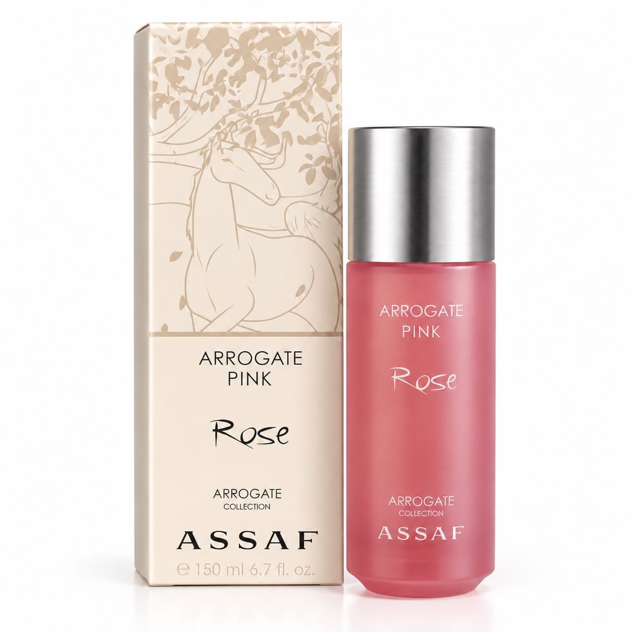 WhatsApp Image 2026-10-24 at 1.49.43 PM (4) ARROGATE PINK ROSE _ ASSAF _ ORIGINAL _ ( 150ml ) - الصورة 1